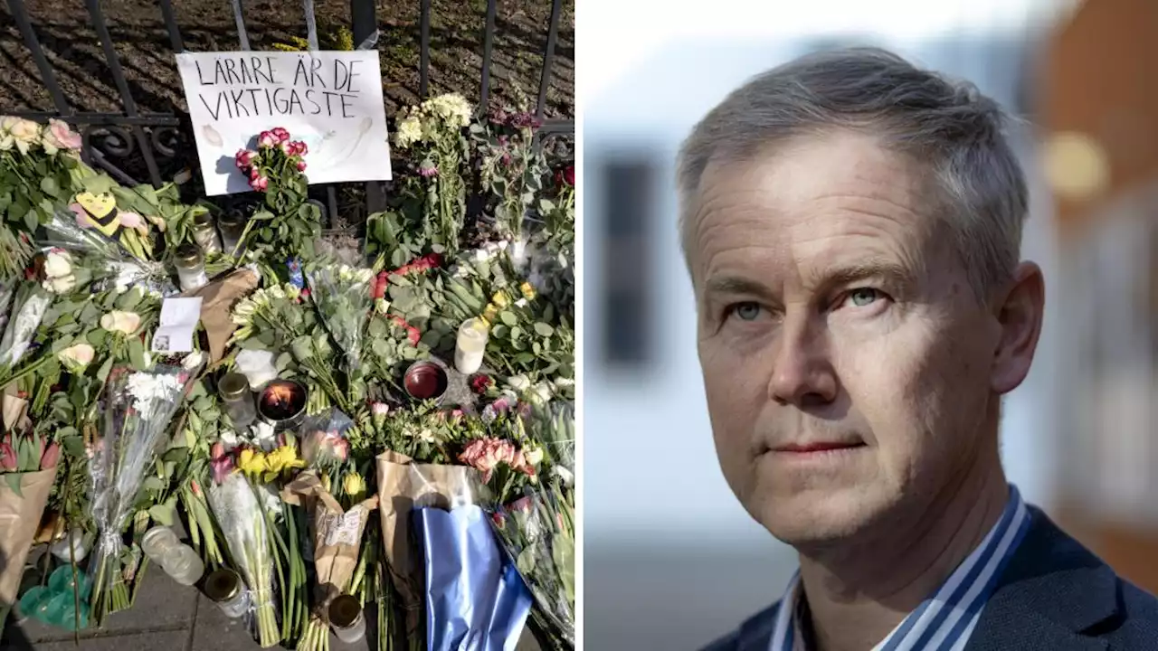 Utbildningschefen: ”Folk visade sin sorg väldigt starkt”