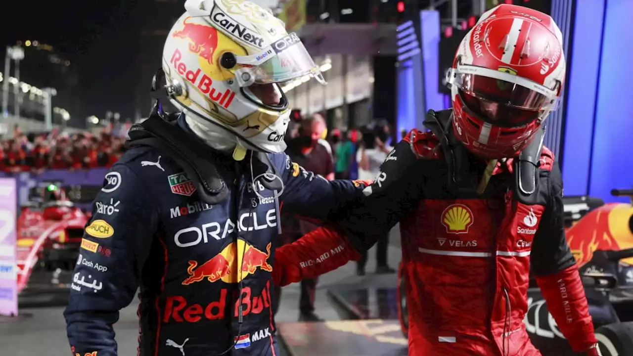 Formel 1 in Saudi-Arabien: Verstappen ringt Leclerc nieder