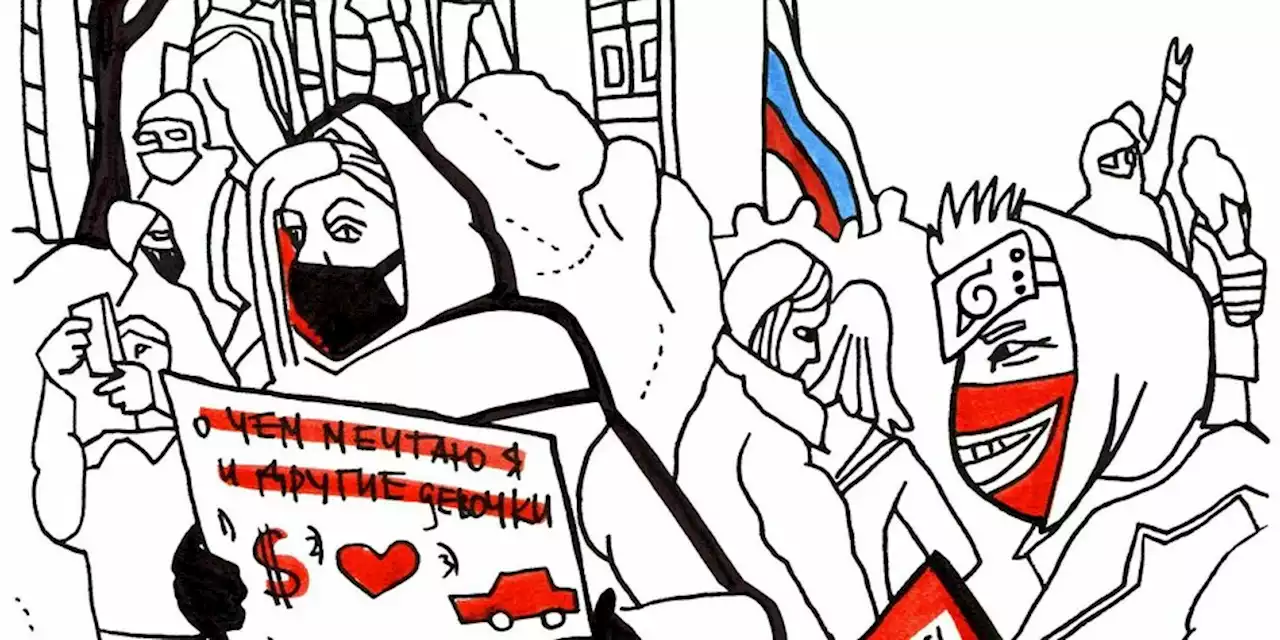 Russische Comic-Künstlerin über ihr Exil: „Ich zeichne gegen Putin an“