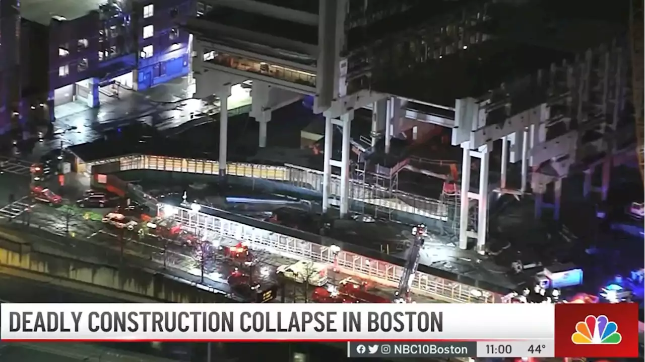 Operator Killed When Crane Plummets Nine Floors at Boston Building Site