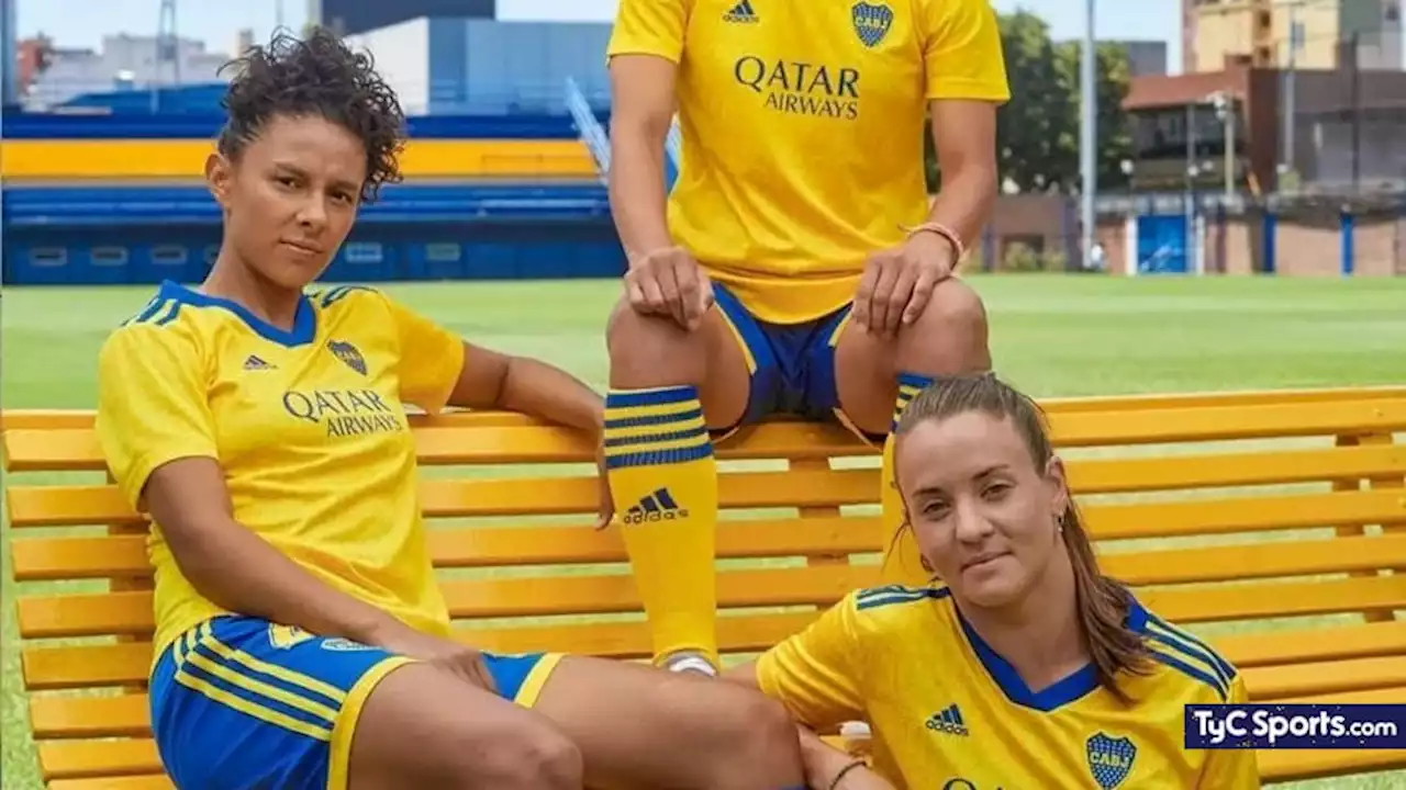 El equipo femenino de Boca también jugará ante River con la camiseta amarilla - TyC Sports