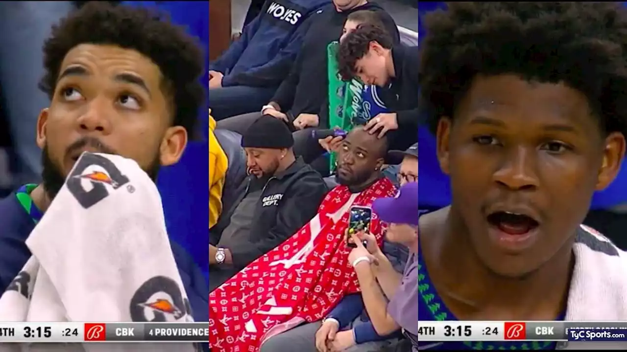 La NBA no para de sorprender: un youtuber se cortó el pelo en pleno partido - TyC Sports