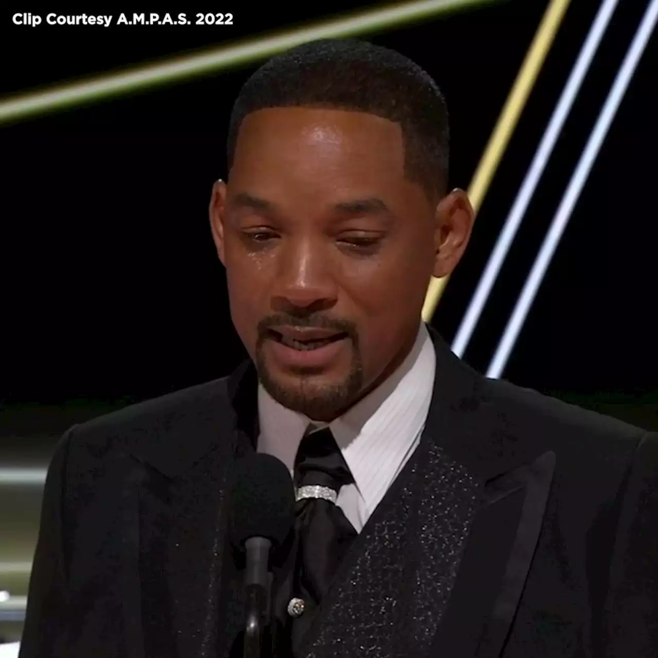 Will Smith slaps Chris Rock onstage after joke at wife Jada Pinkett Smith's expense