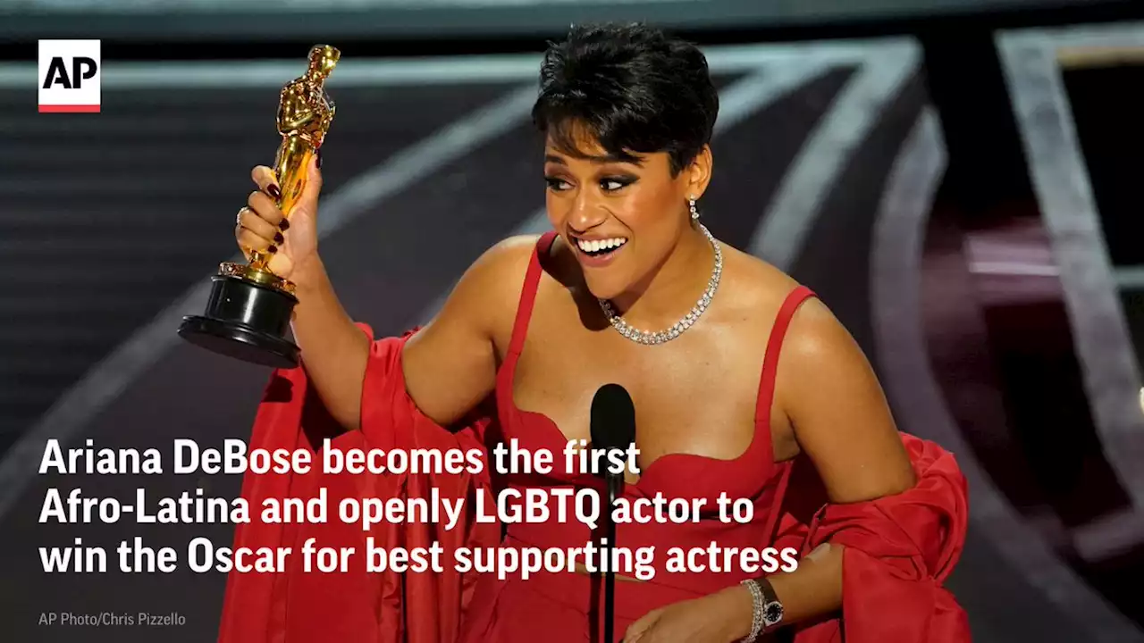 Ariana DeBose wins Oscar for best supporting actress