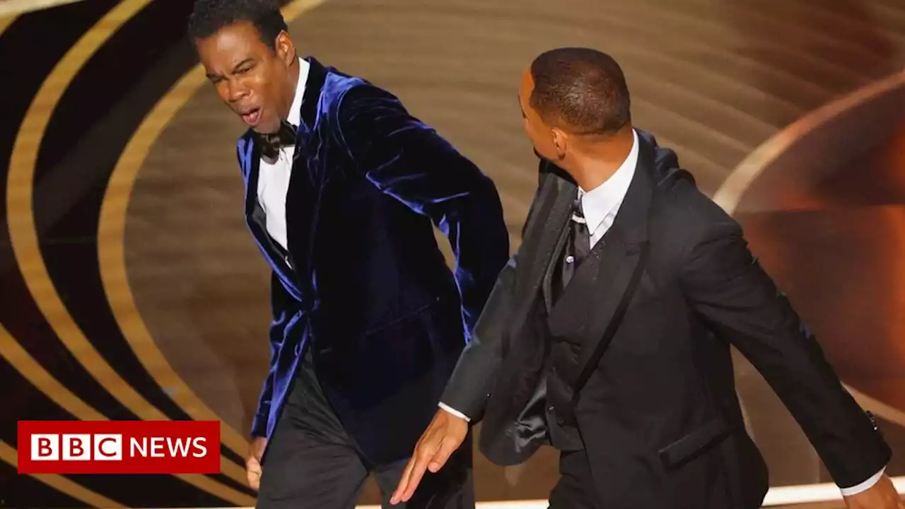 Will Smith hits Chris Rock on Oscars stage