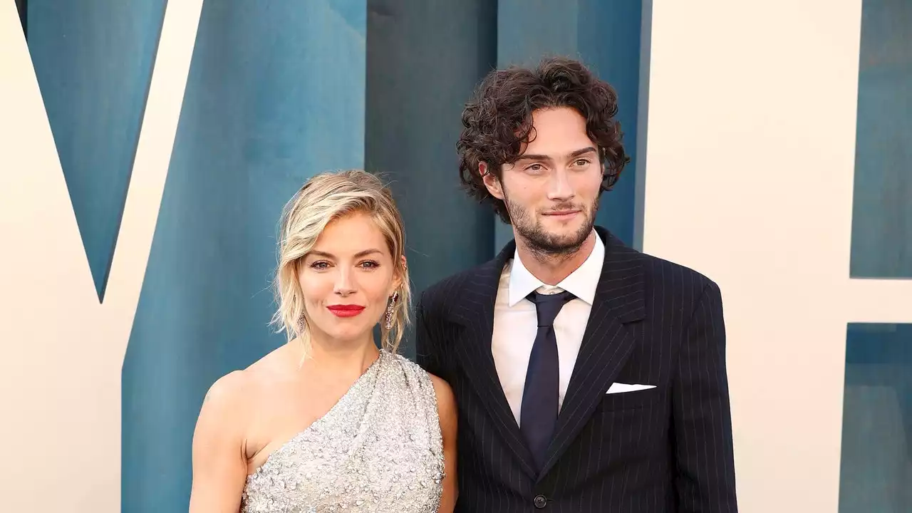 Sienna Miller Makes It Red Carpet Official With Her Burberry Model Beau