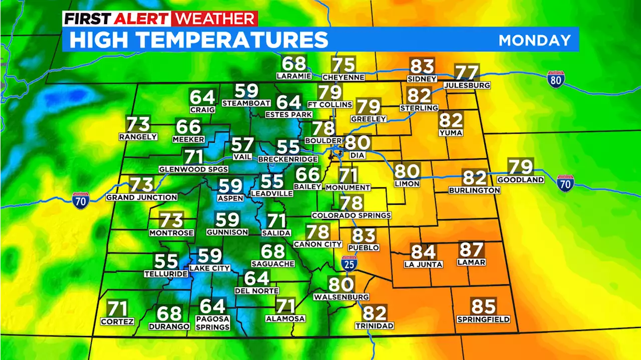 Denver Weather: From Near 80 Degrees To Snow In 24 Hours