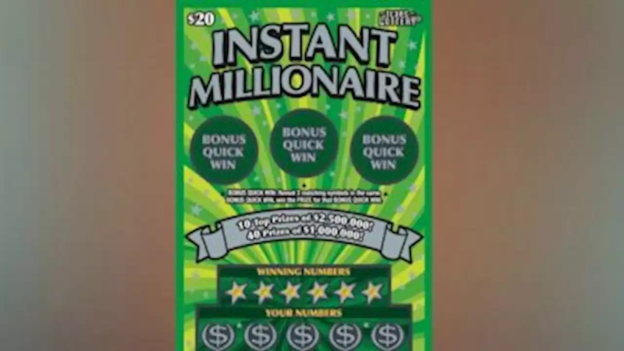 McKinney Resident Wins $1 Million Off 'Instant Millionaire' Scratch Ticket