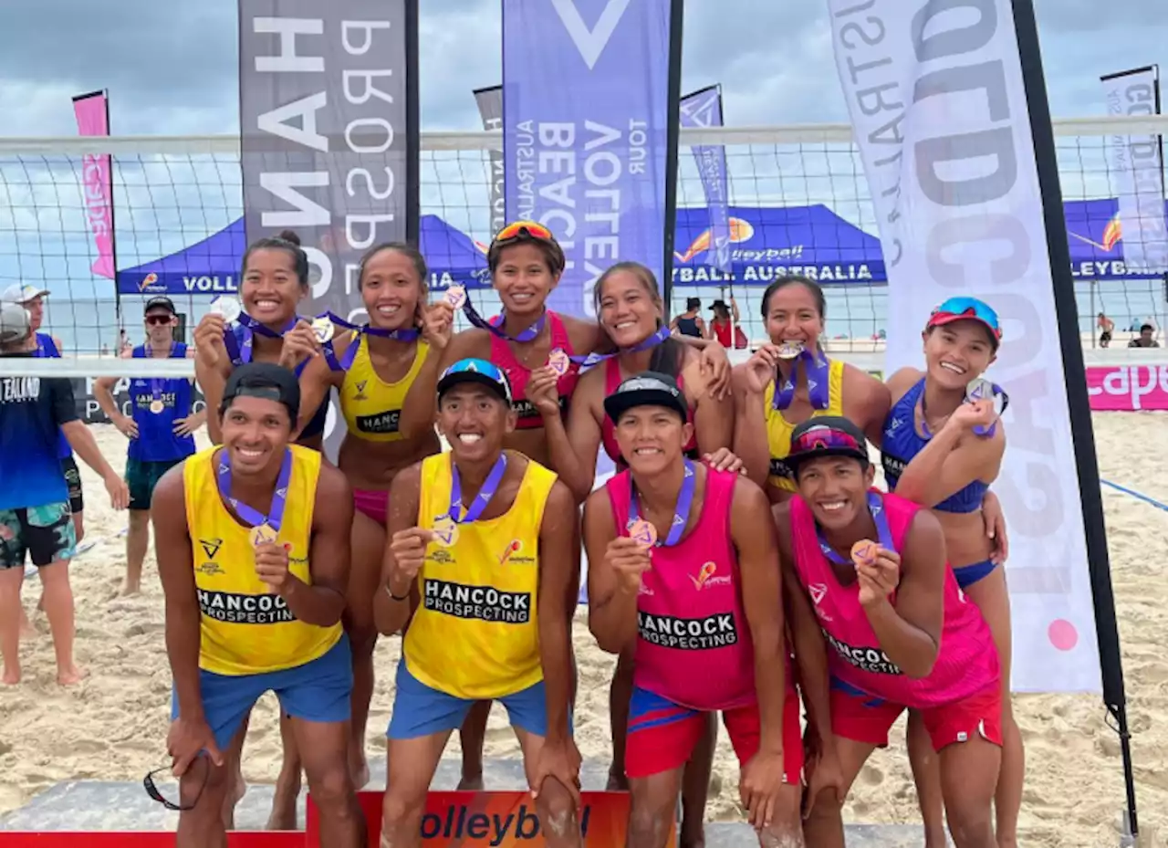 PH beach volleyball teams show promising performances in Aussie tourney