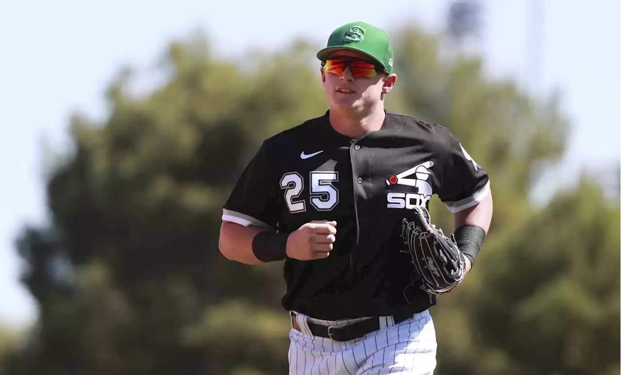 Andrew Vaughn and Jake Burger exit Sunday’s Chicago White Sox game with injuries