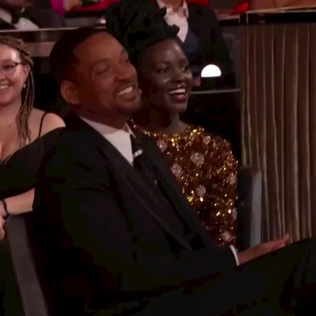 Watch as Will Smith hits Chris Rock at Oscars after Jada Pinkett Smith jibe