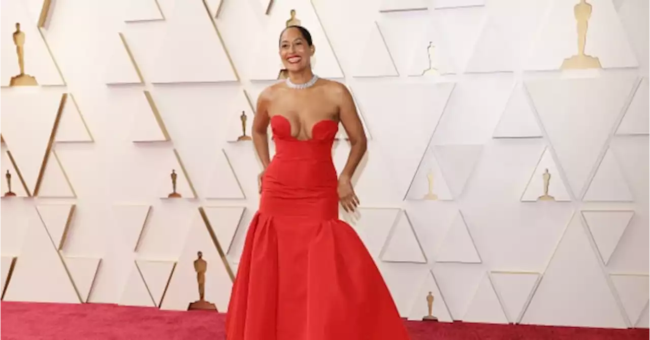 Celebrities Brought a Little Extra Red to the Oscars Red Carpet