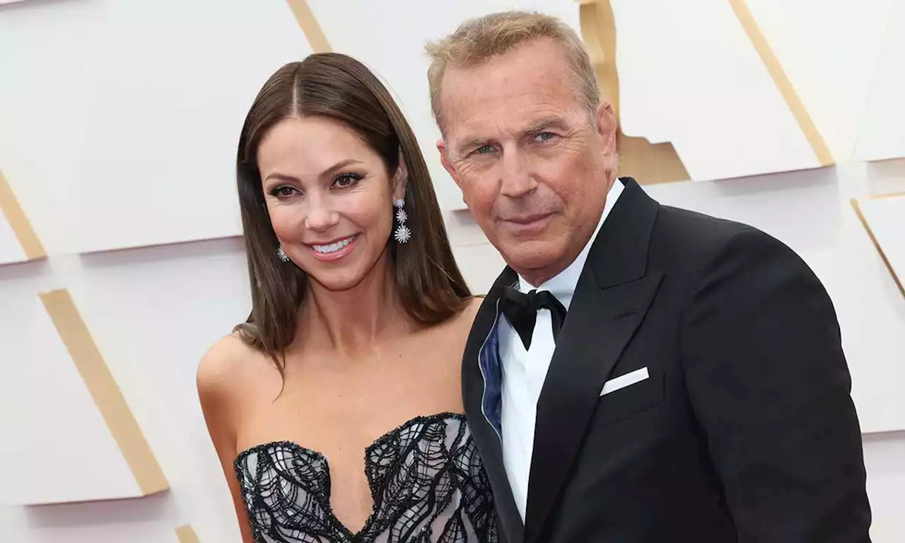 Kevin Costner's wife wows in dreamy dress in rare appearance with husband at Oscars 2022