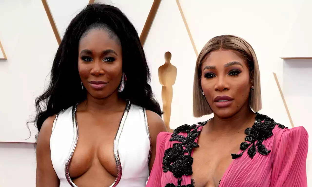 Serena and Venus Williams steal the show at the Oscars in daring gowns