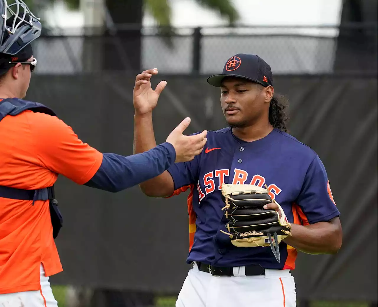 Astros' Luis Garcia sets sights on 2022 with solid spring debut