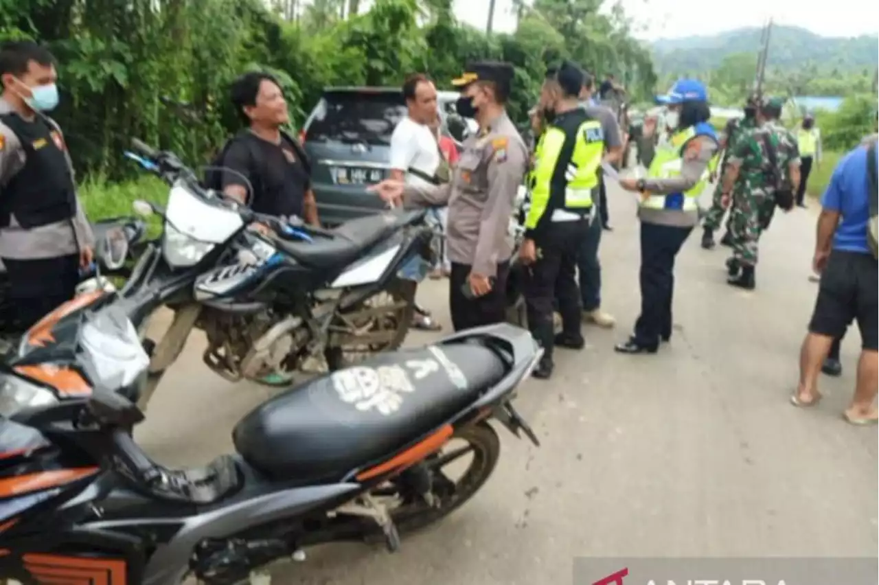 Polisi dan TNI Razia di Kawasan Tambang Rakyat