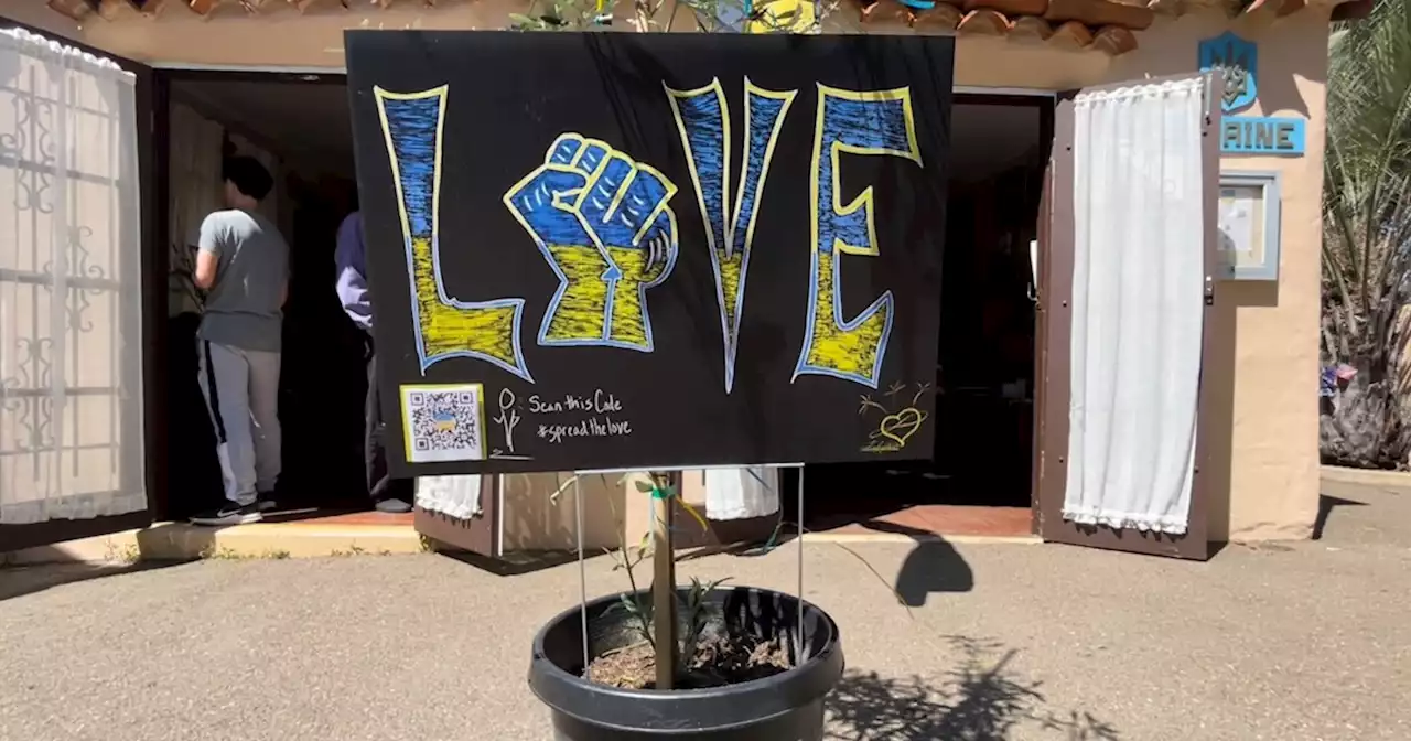 From North County to Balboa Park, San Diegans show support for Ukraine