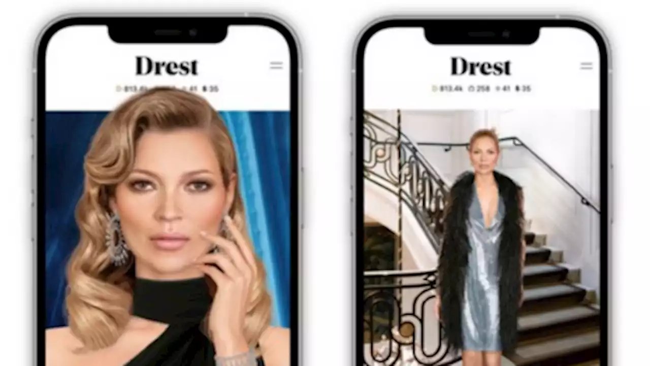 Kate Moss joins luxury fashion game Drest