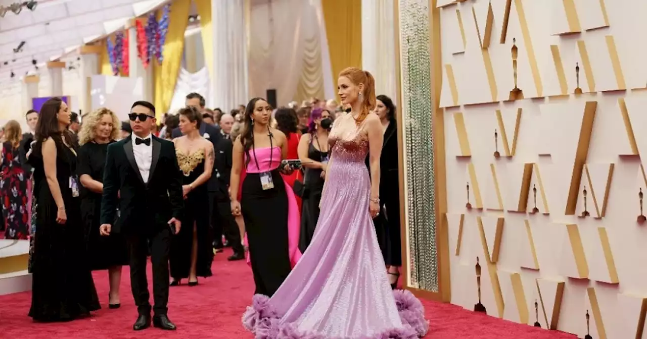 Hollywood stars hit Oscars red carpet with Ukraine on mind | Malay Mail
