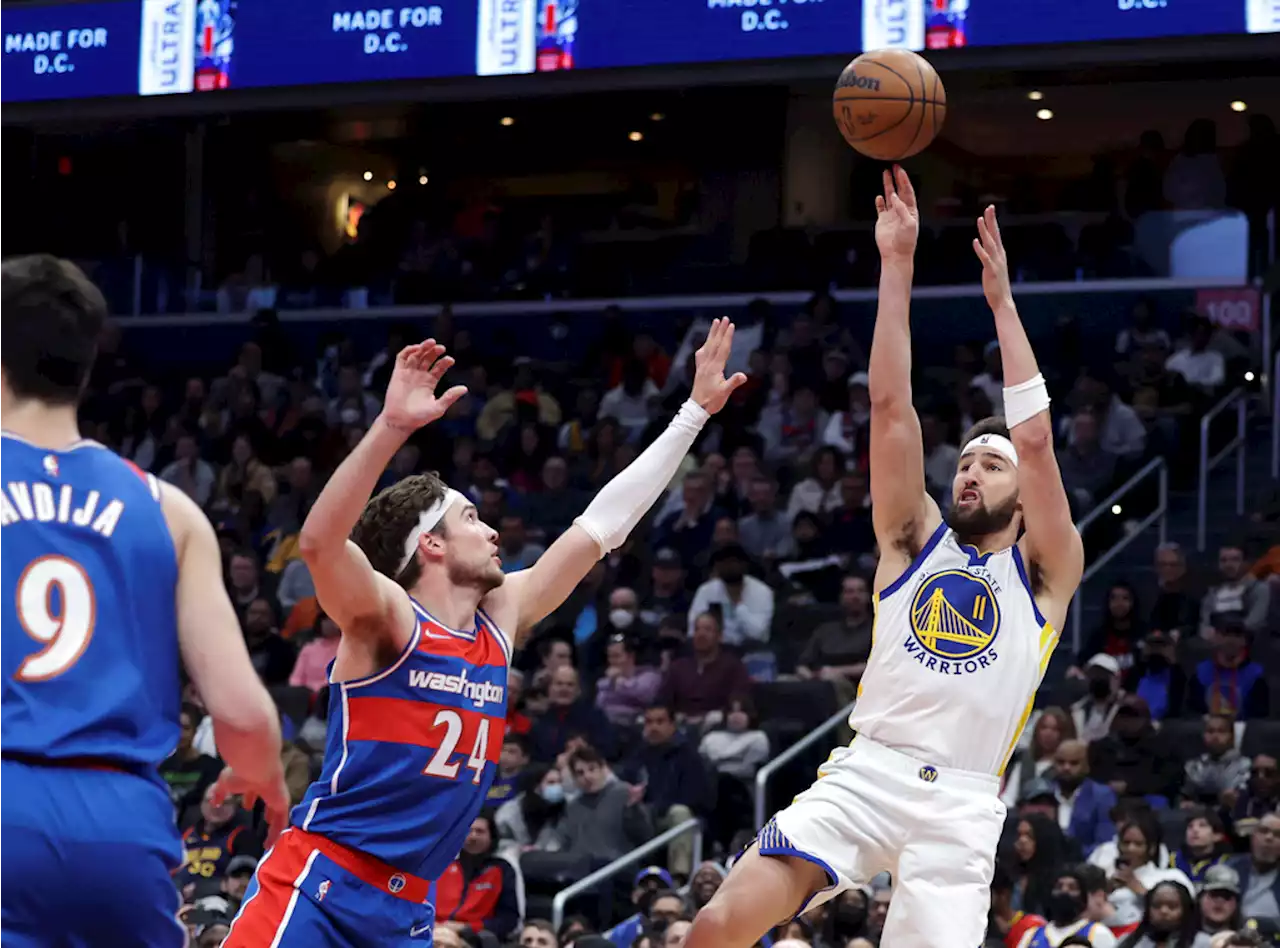 Warriors fourth-quarter rally falls short against Wizards