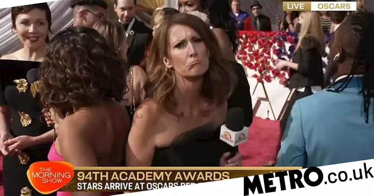 TV host repeatedly shut down on Oscar red carpet and viewers cannot handle