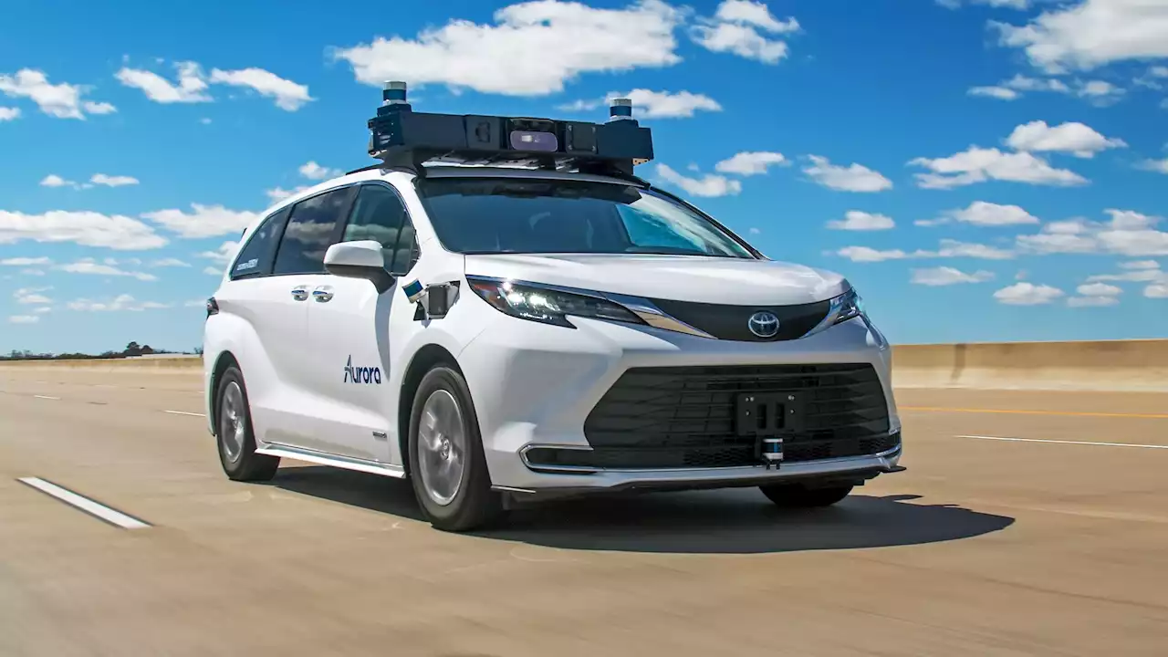 Self-driving vans from Toyota and Aurora partnership start testing in Texas