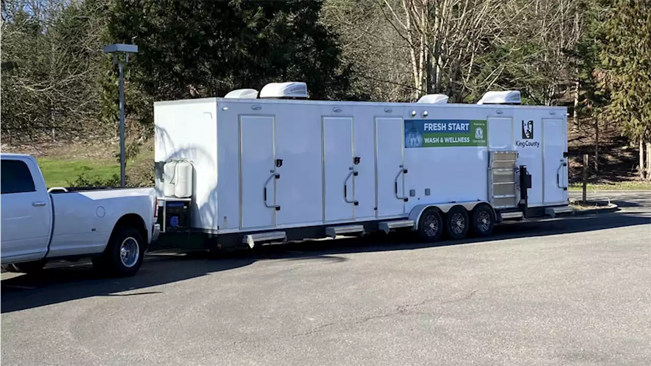 'Basic to human dignity': King County launches mobile shower unit for homeless