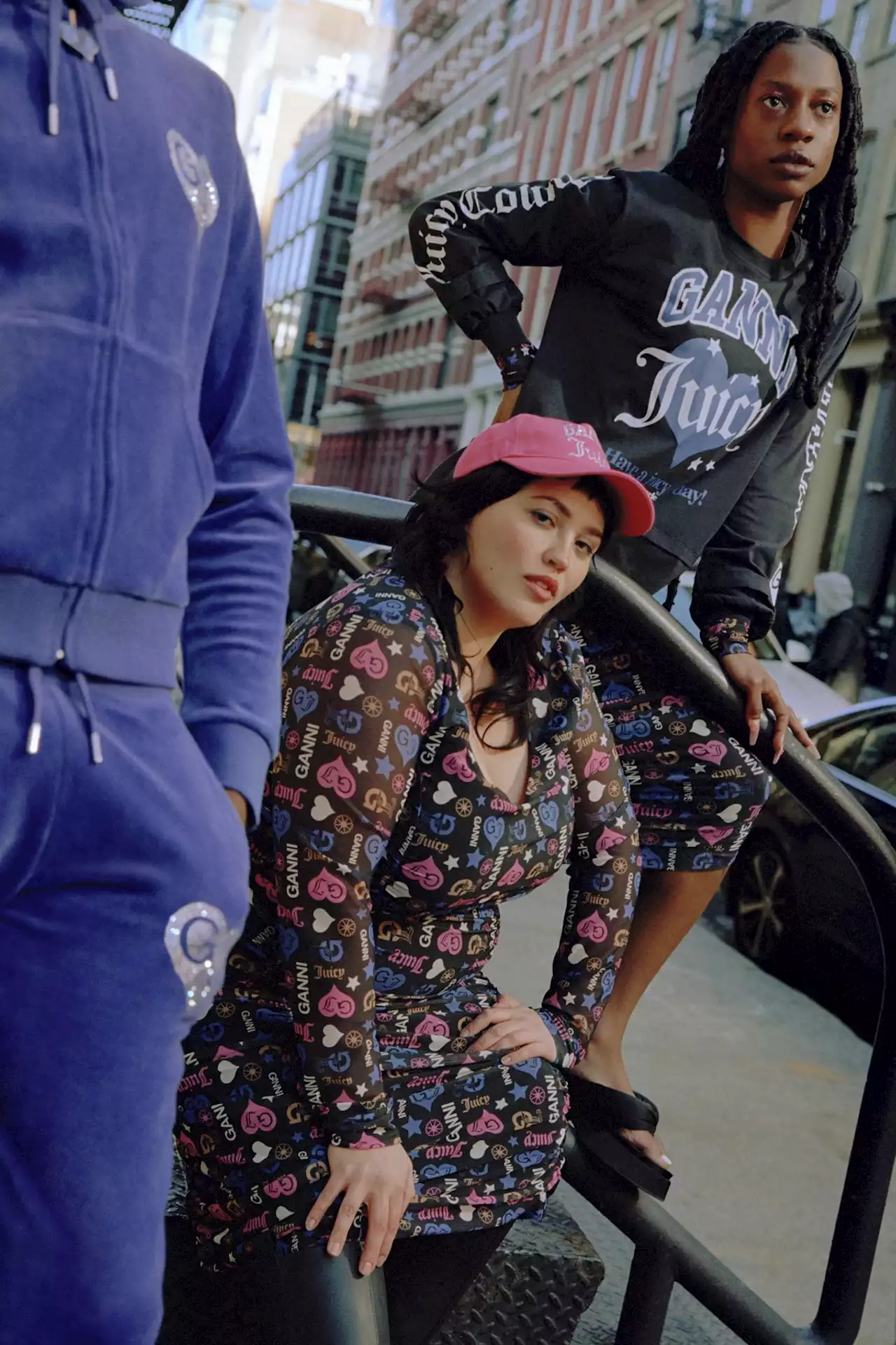 Ganni And Juicy Couture Teamed Up For A Y2K-Inspired Collection