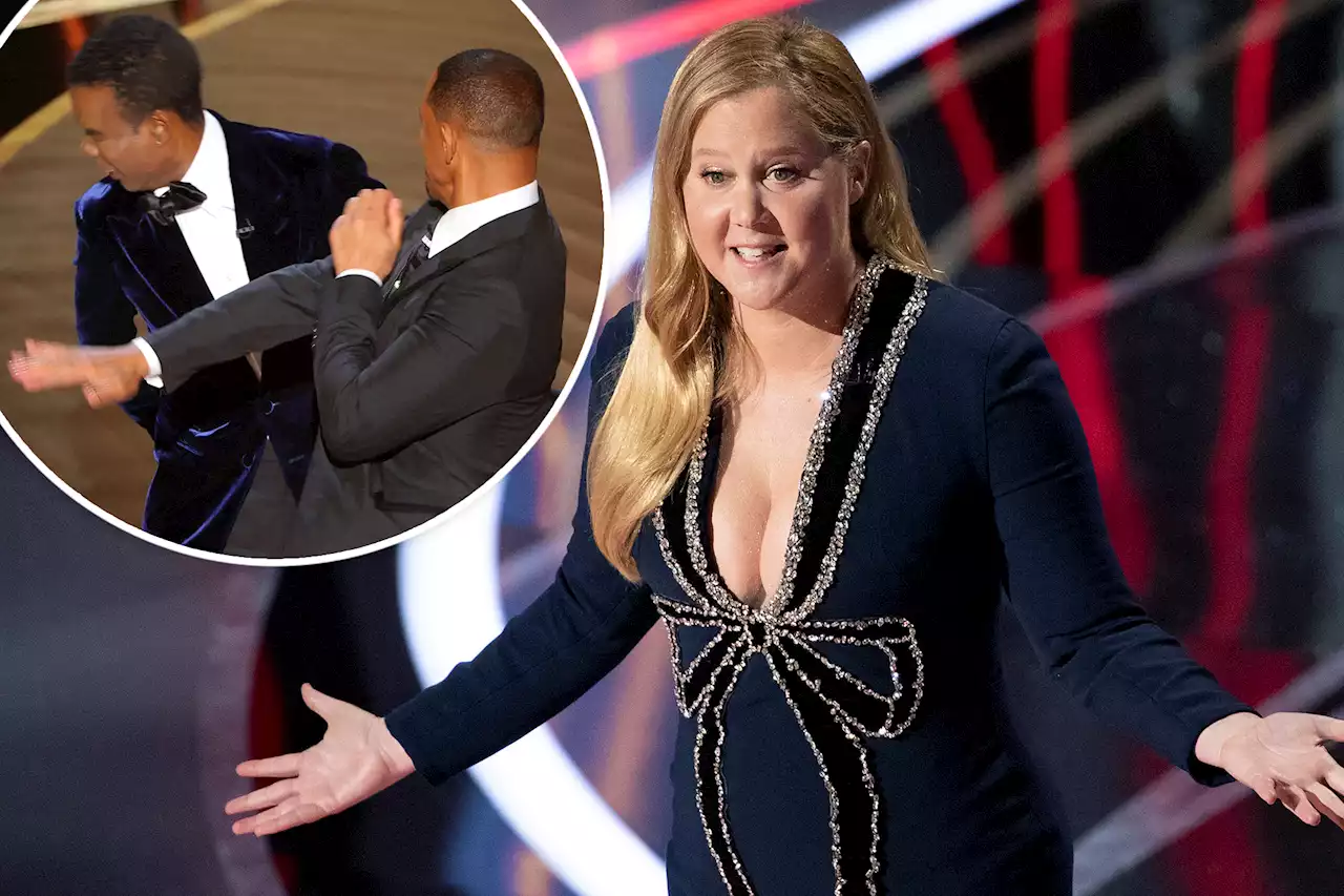 Amy Schumer jokes about Will Smith, Chris Rock Oscars 2022 slap