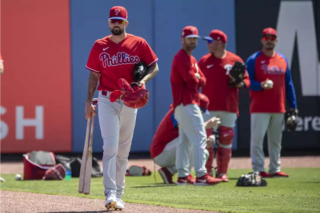 Nick Castellanos settles into ‘best seat in the stadium’ behind Bryce Harper in Phillies’ lineup