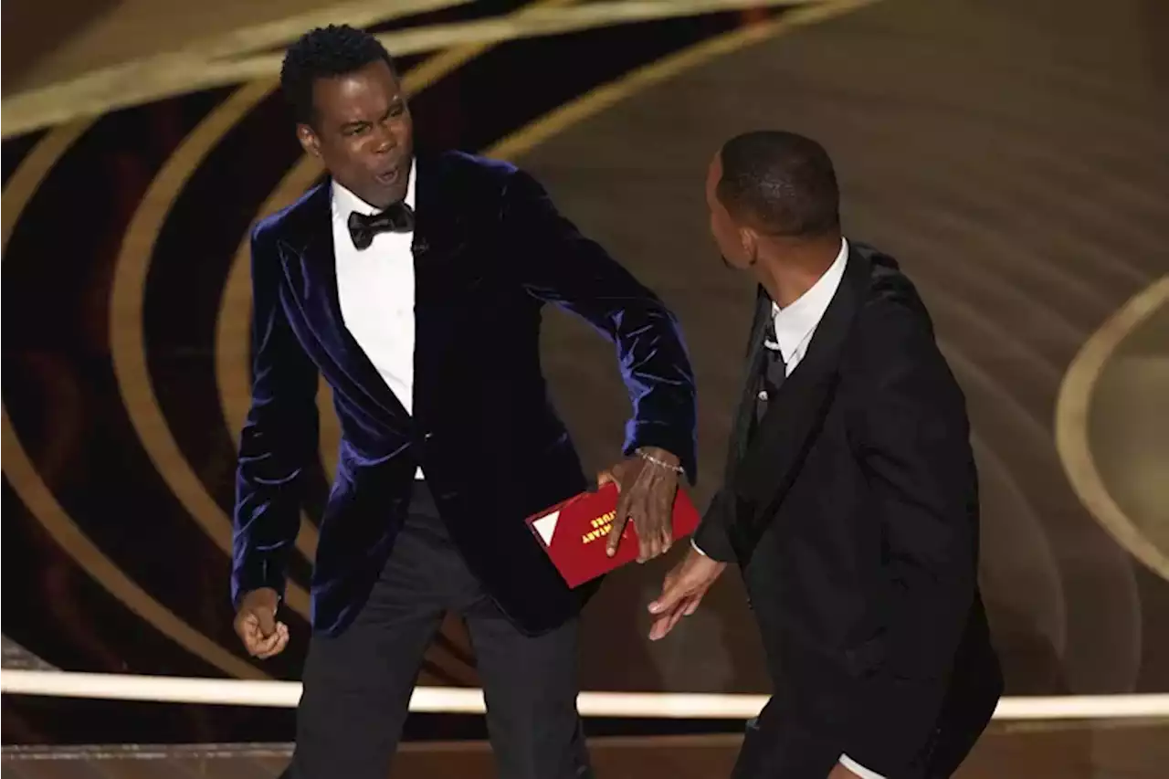 Will Smith smacks Chris Rock over Oscars joke about Jada Pinkett Smith