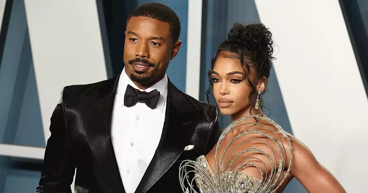 Lori Harvey Wears a Sheer Gold Dress For First Red Carpet With Michael B. Jordan