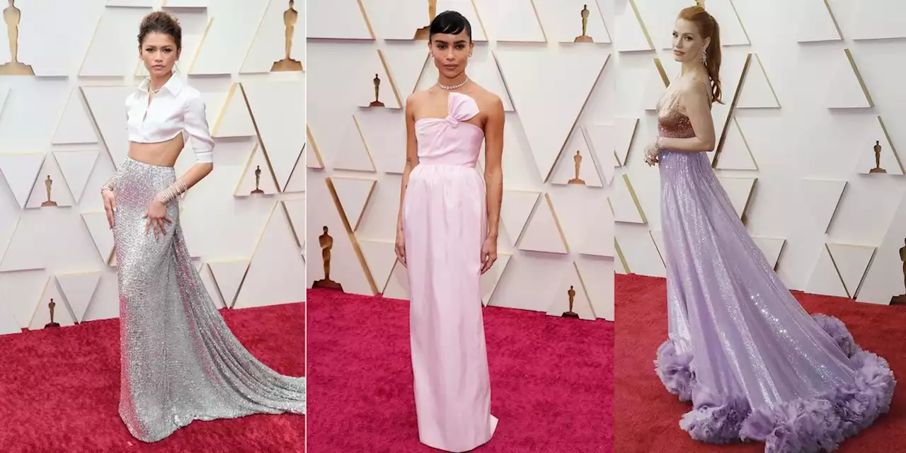 The 10 best red carpet dresses from the Oscars 2022