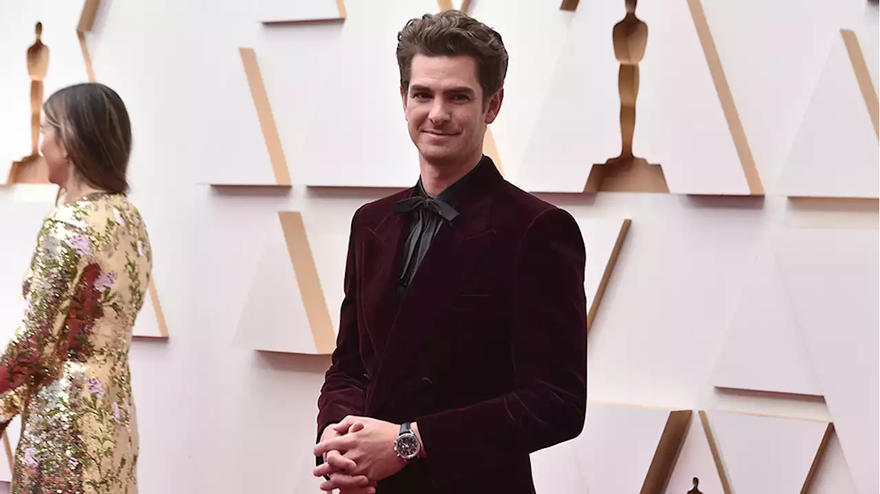 Andrew Garfield Completed His Oscar Night Look With the Brand-New Omega Speedmaster ’57