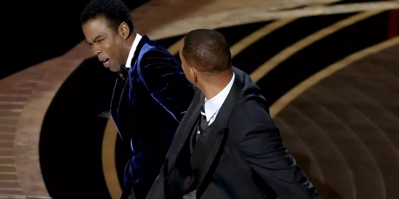 Will Smith Slaps Chris Rock Live On TV During Oscars 2022 Ceremony