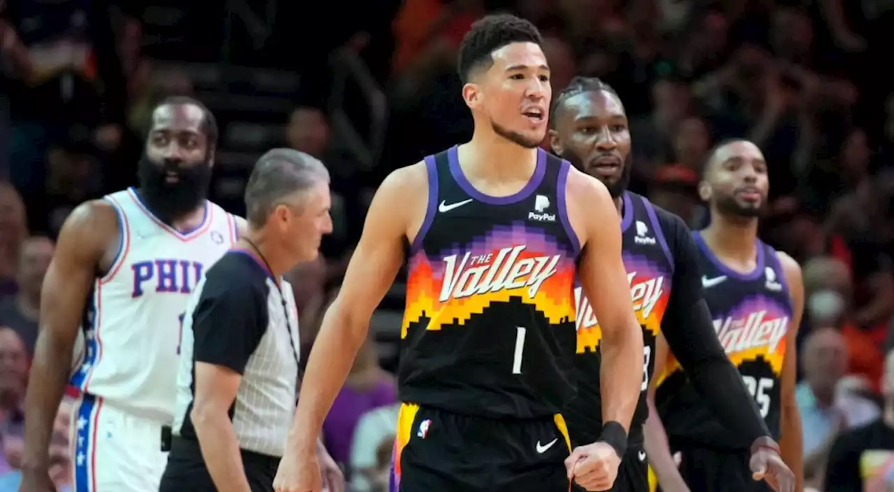 Devin Booker has 35 points, Suns beat 76ers for eighth win in a row
