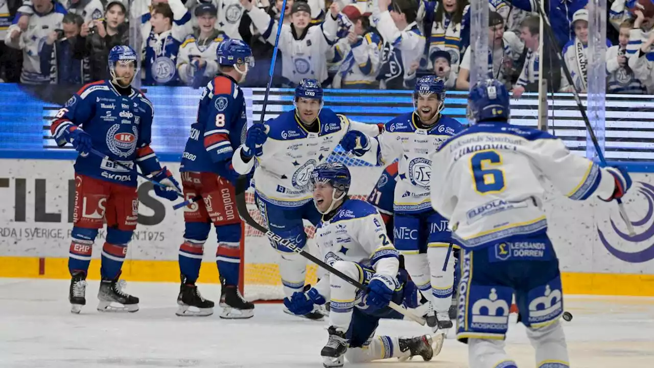 Ishockey: Leksand tvingade fram avgörande match mot Oskarshamn