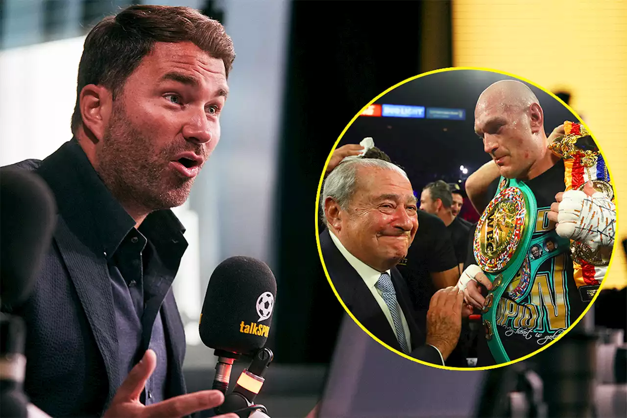 'Crazy s***' - Bob Arum clarifies if Eddie Hearn is banned from Tyson Fury vs Dillian Whyte