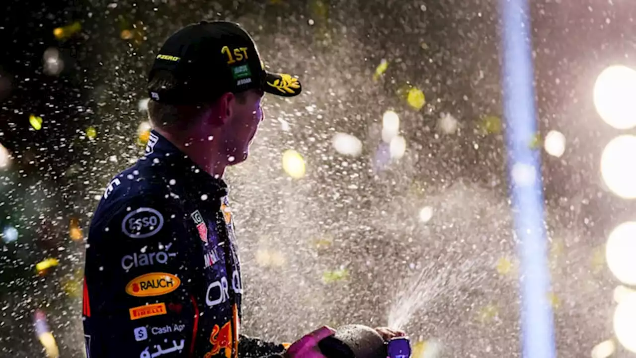 Max Verstappen beats Charles LeClerc to win Saudi Arabian GP