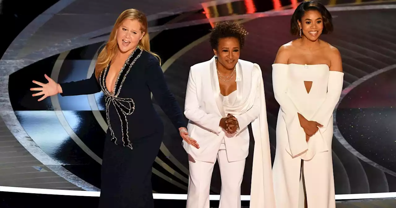 Amy Schumer, Wanda Sykes, Regina Hall delight fans with zinger-filled Oscars opening