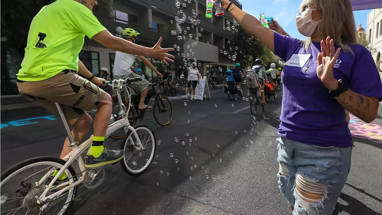 Photos: Cyclovia returns to Tucson after pandemic pause