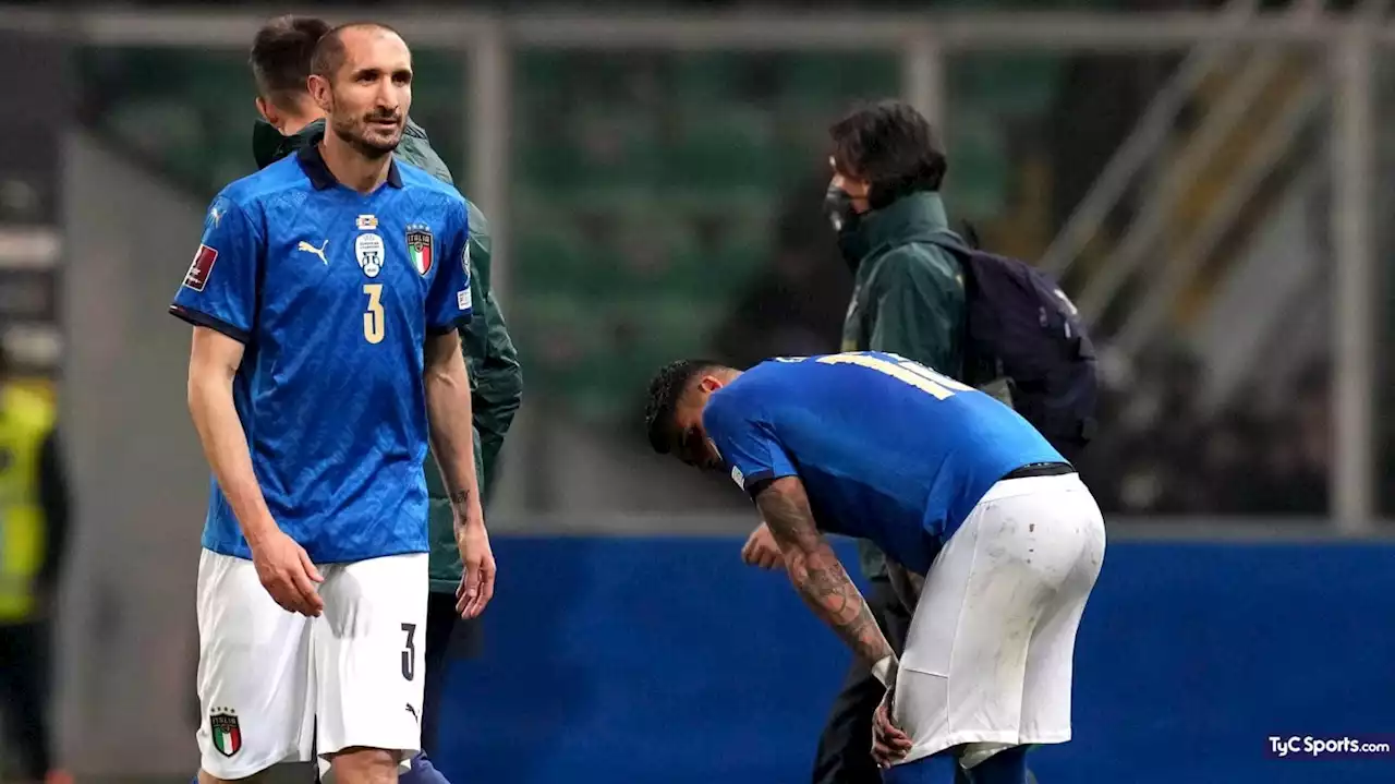 VIDEO: así quedó el vestuario de Italia tras el fracaso del Mundial - TyC Sports