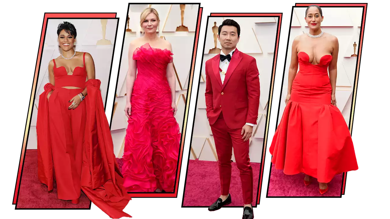 All the Red Looks at the Oscars 2022 Carpet