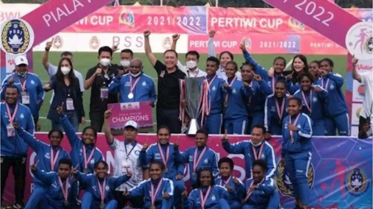 Papua Juara Piala Pertiwi 2021/22