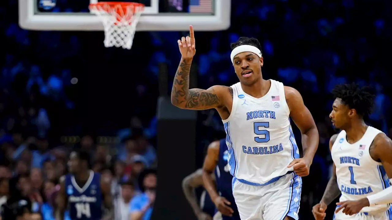 March Madness: North Carolina, Kansas clinch spots in men’s Final Four