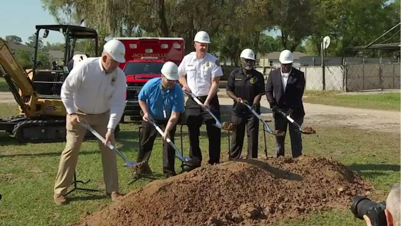 Groundbreaking ceremony takes place for new fire station in Arlington