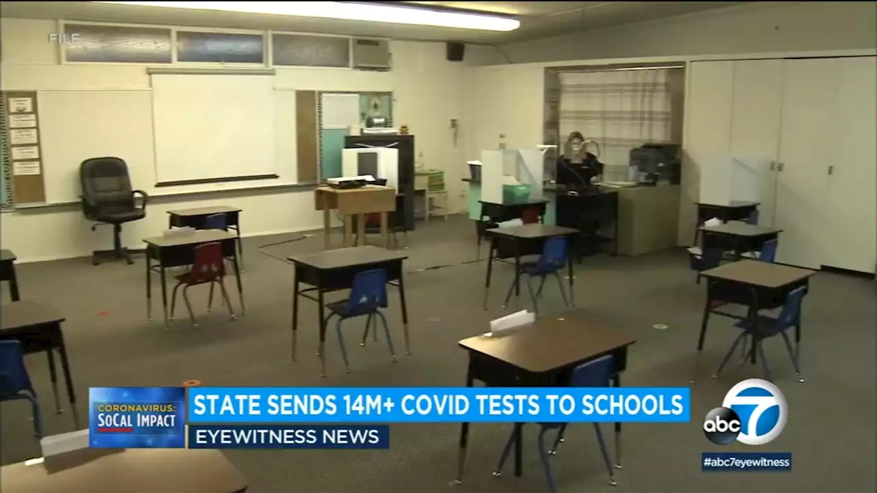 CA sends 14 million free COVID tests to schools to help prevent post-spring break outbreaks