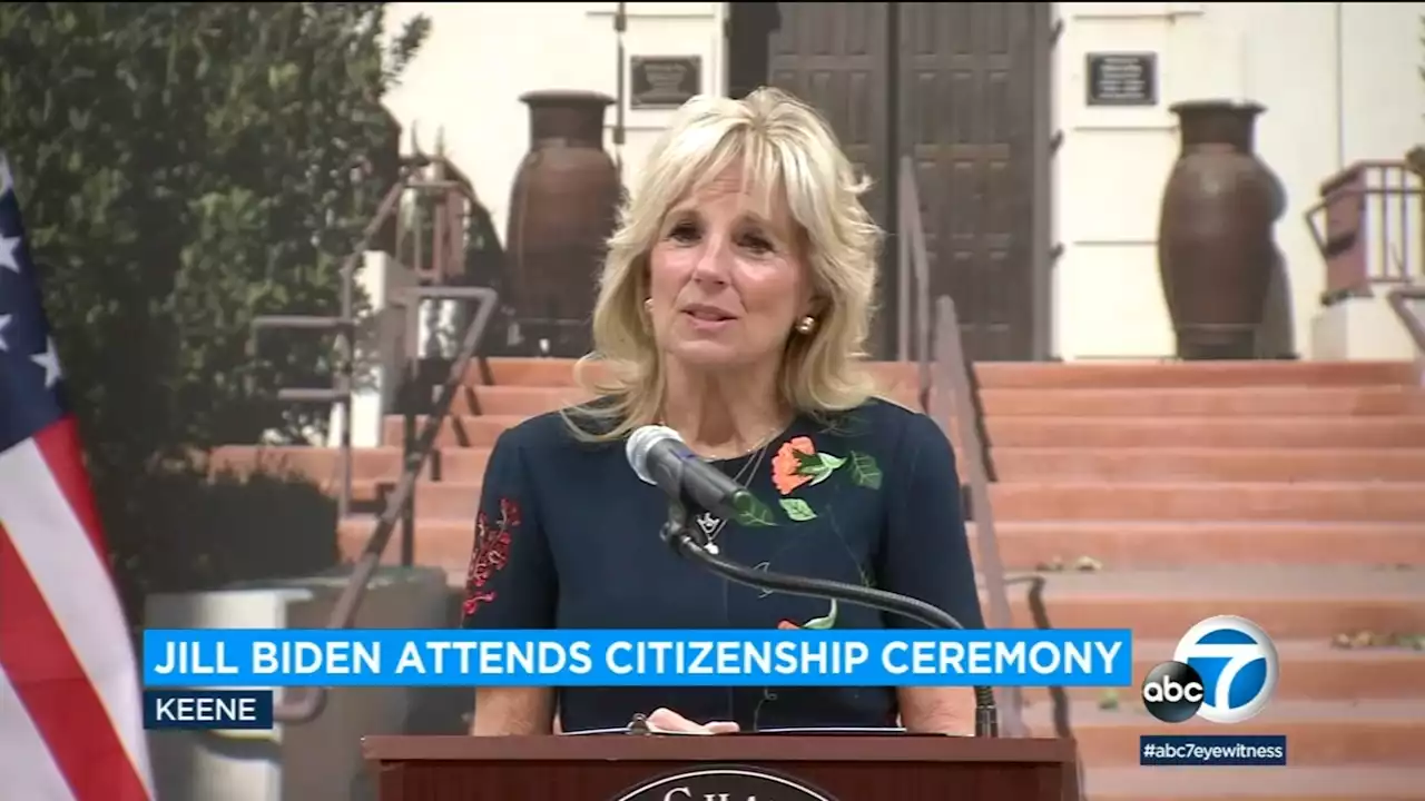 Jill Biden attends Kern County naturalization ceremony honoring farmworkers