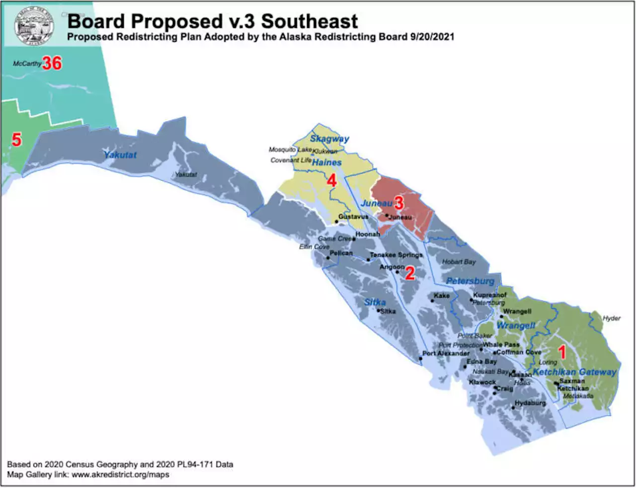 Alaska Supreme Court upholds district pairing Skagway and Haines with Juneau’s Mendenhall Valley - Alaska Public Media