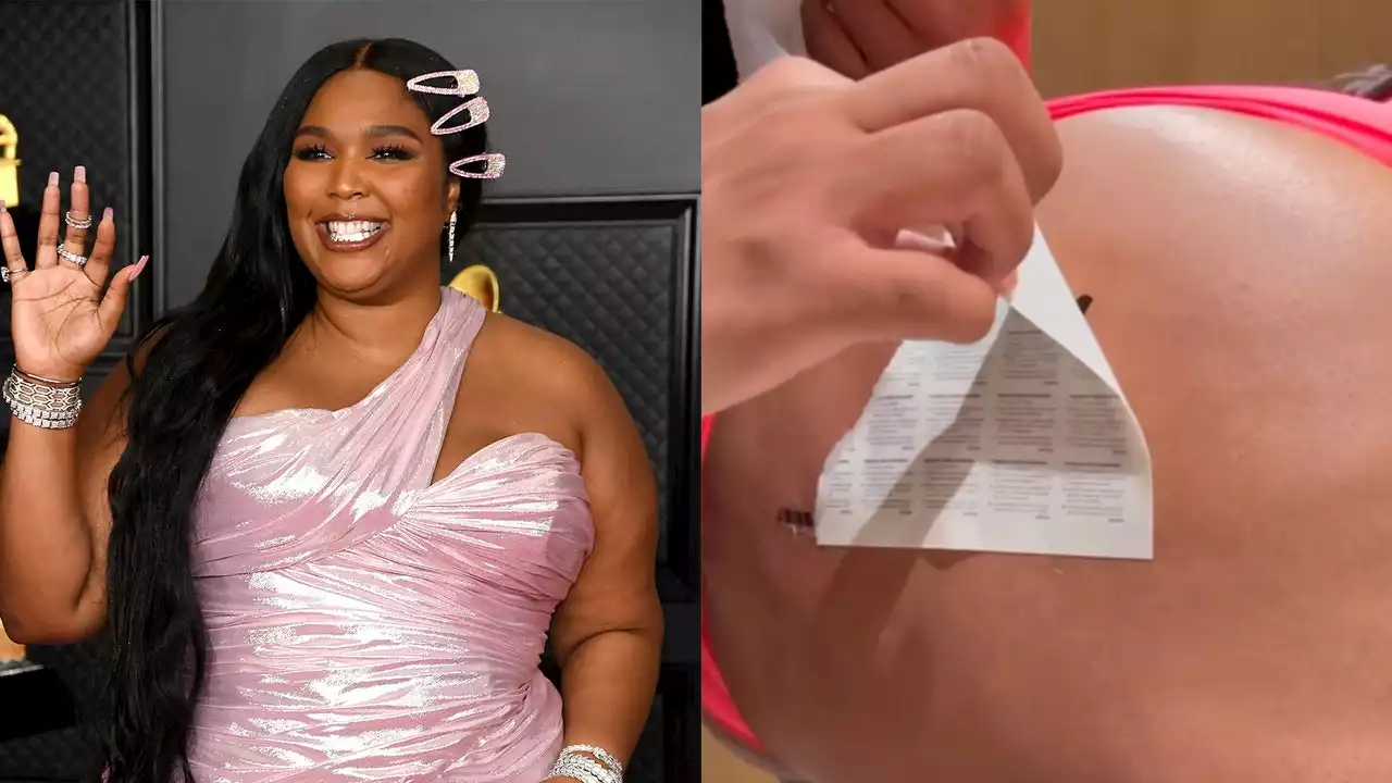 Lizzo Got a Tattoo on Her Big, Beautiful Butt